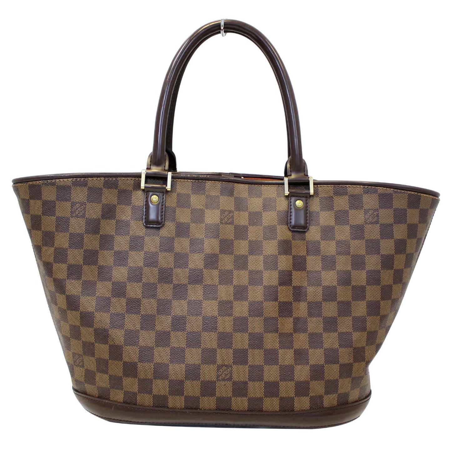 LOUIS VUITTON Manosque GM Damier Ebene Shoulder Bag Brown