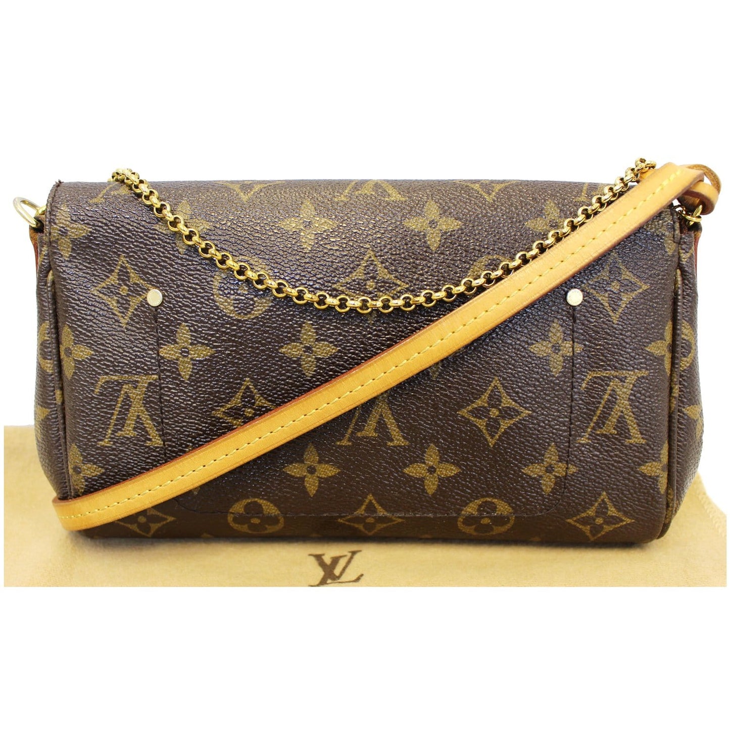 LOUIS VUITTON Favorite PM Monogram Canvas Crossbody Bag