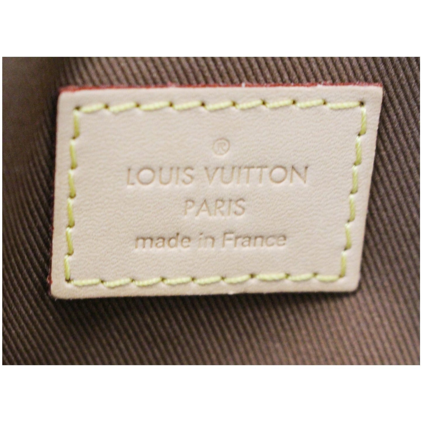 LOUIS VUITTON Etui Voyage PM Monogram Canvas Pouch Brown