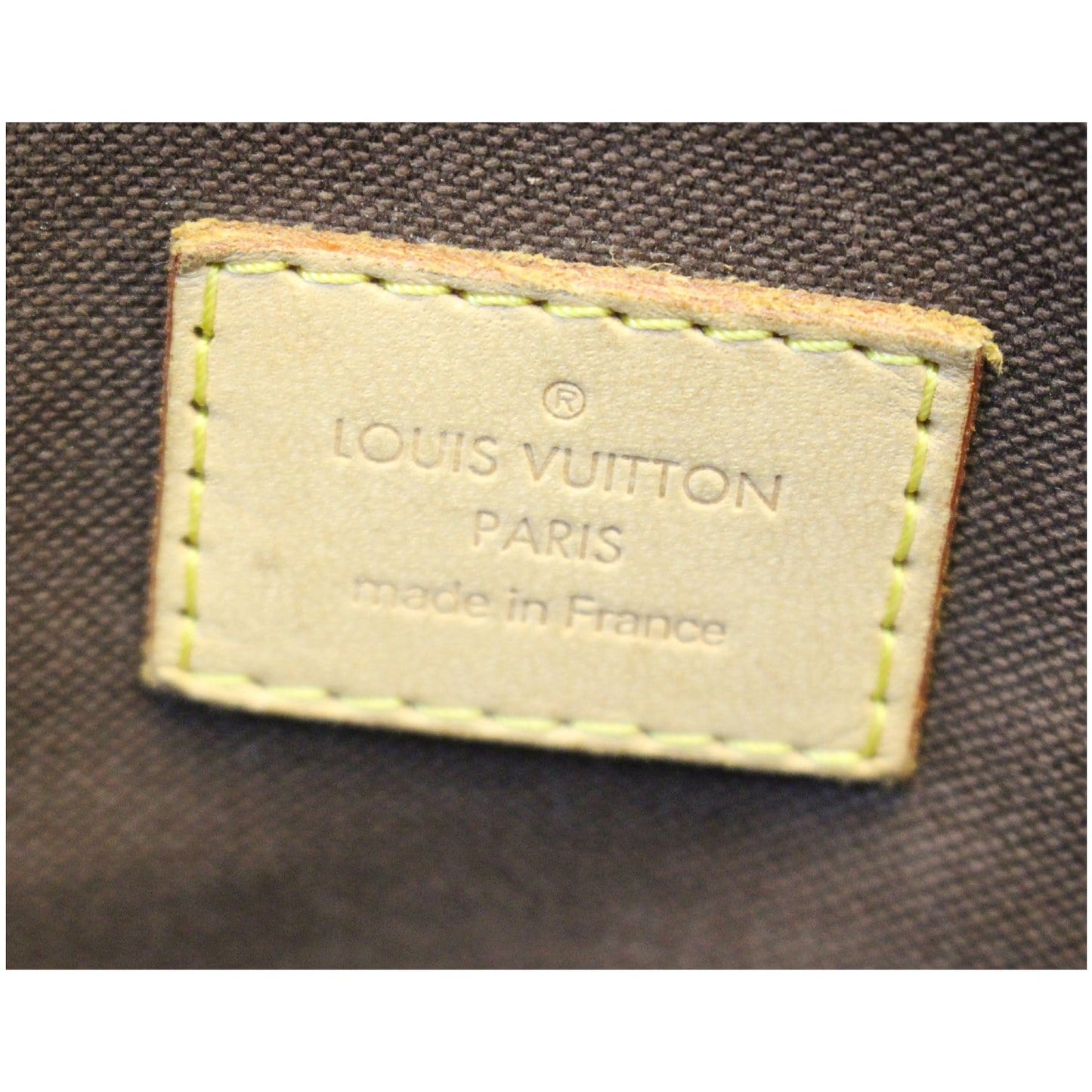 LOUIS VUITTON Menilmontant MM Monogram Canvas Shoulder Crossbody Bag