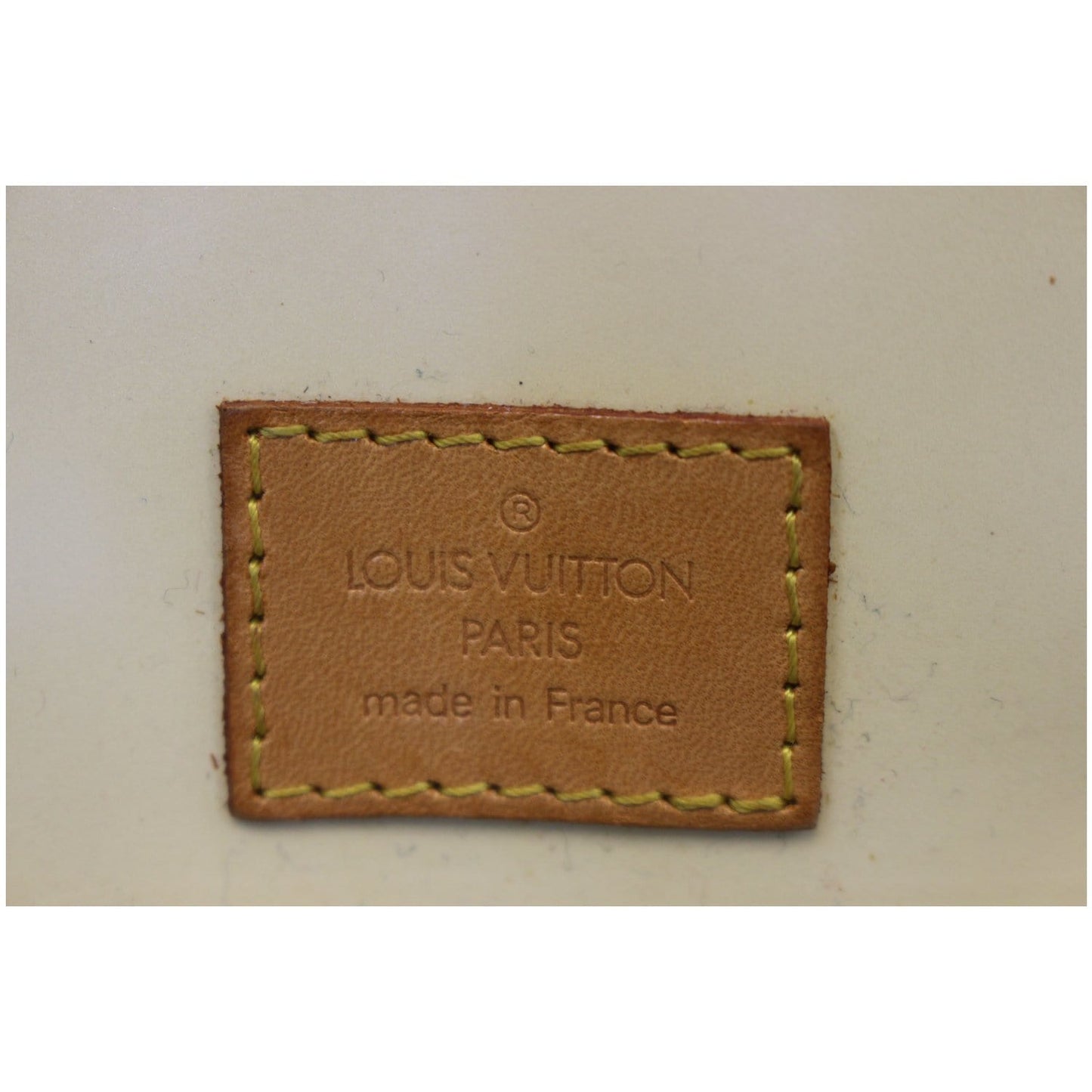 LOUIS VUITTON Reade PM Monogram Vernis Tote Bag Ivory