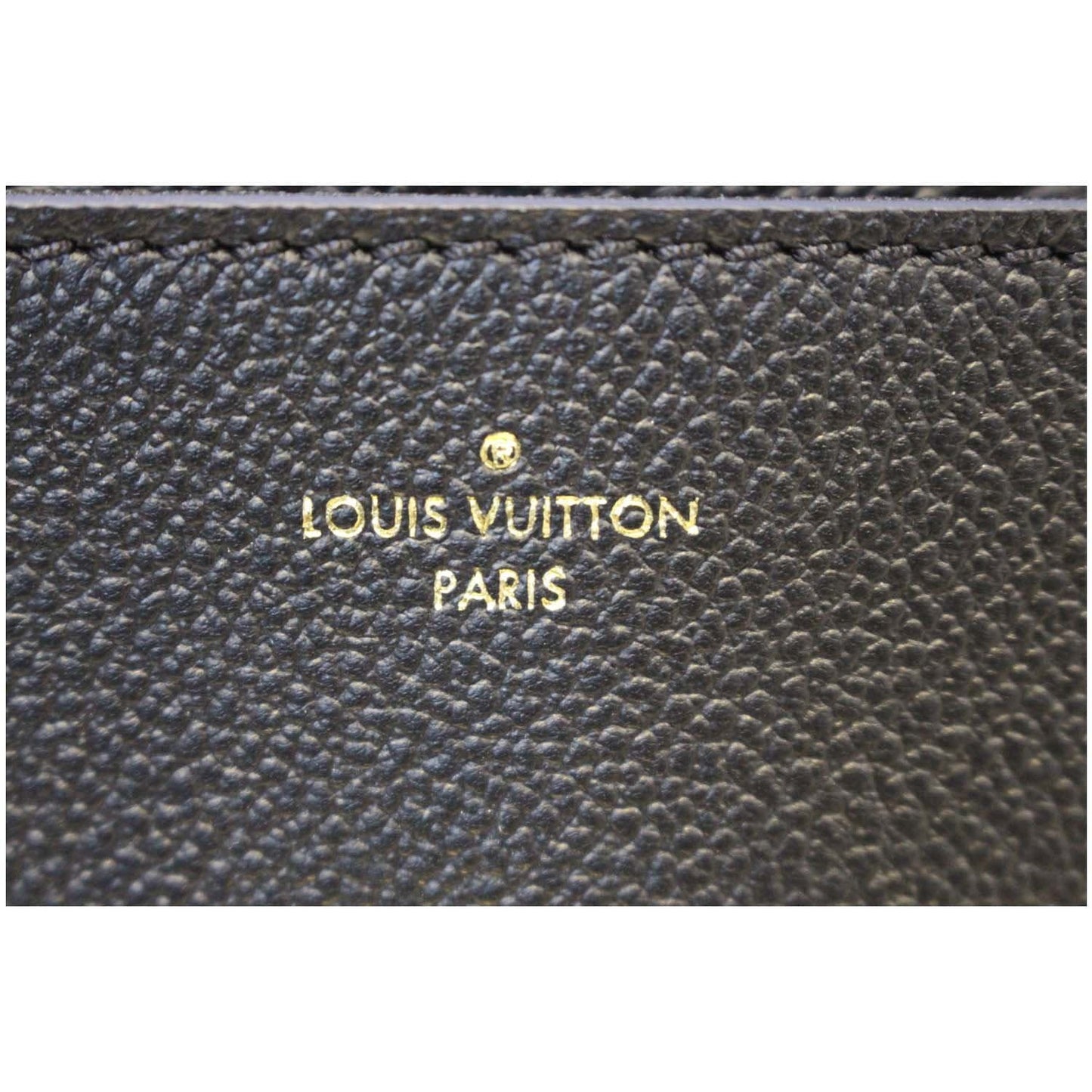 LOUIS VUITTON Blanche BB Monogram Empreinte Crossbody Bag Black