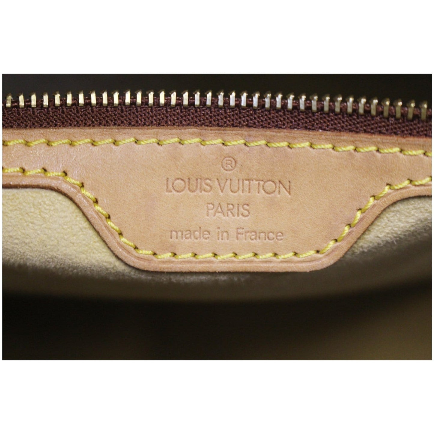 LOUIS VUITTON Monogram Canvas Looping GM Brown Shoulder Bag