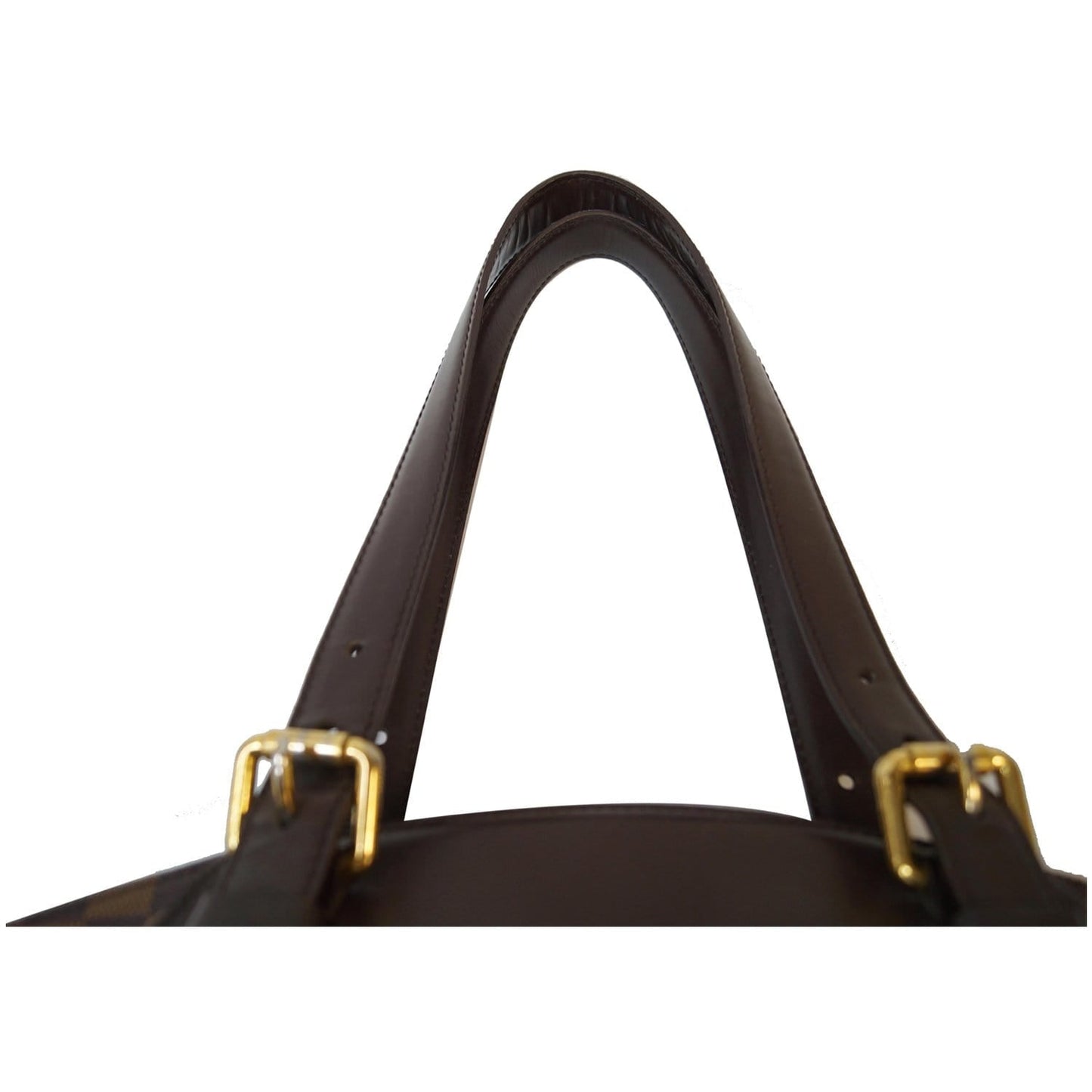 LOUIS VUITTON Verona GM Damier Ebene Shoulder Bag Brown