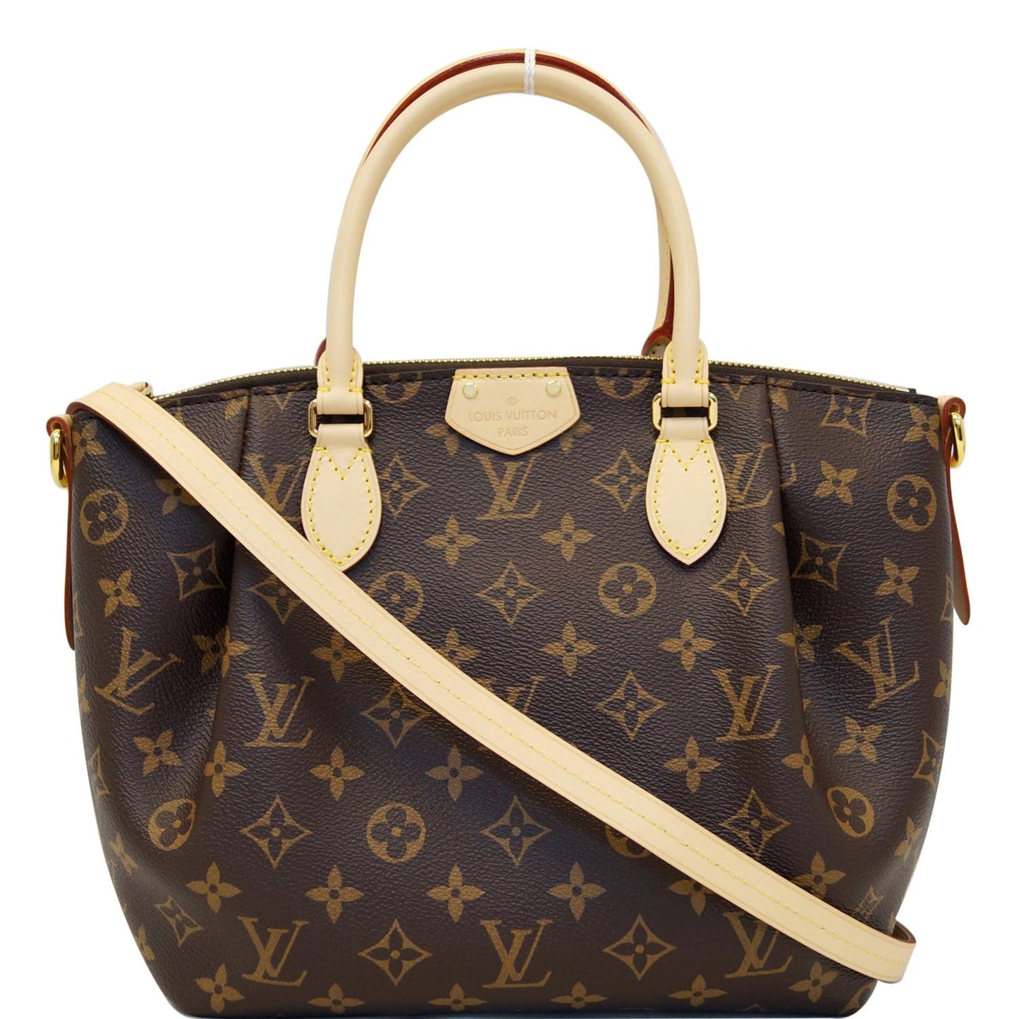 LOUIS VUITTON Turenne PM Monogram Canvas Shoulder Bag Brown