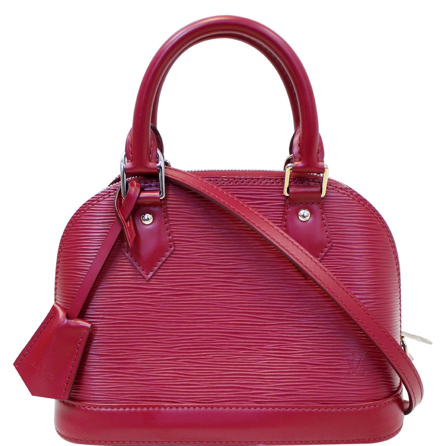 Louis Vuitton Alma BB Epi Leather Satchel Crossbody Bag