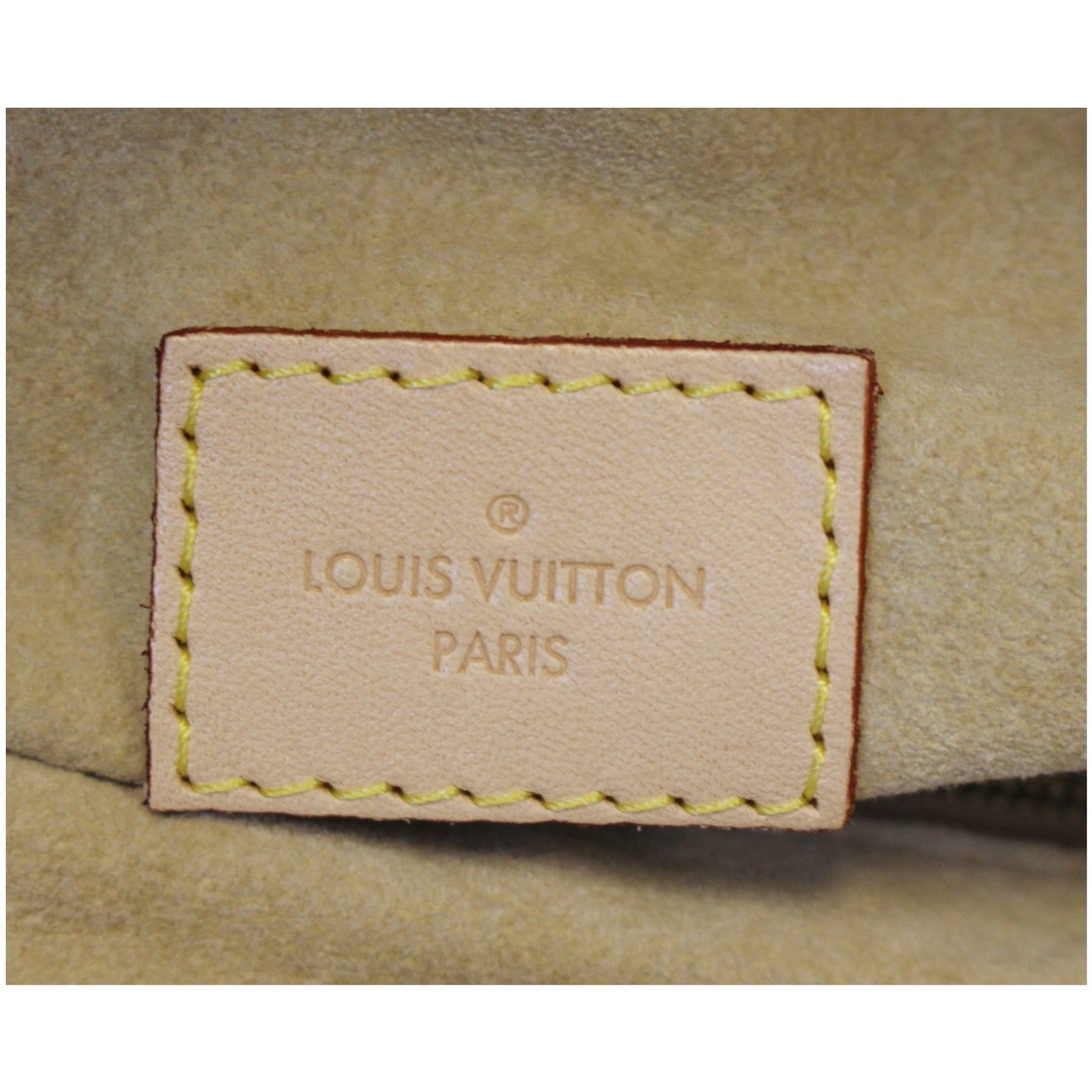 LOUIS VUITTON Artsy MM Damier Azur Shoulder Bag White