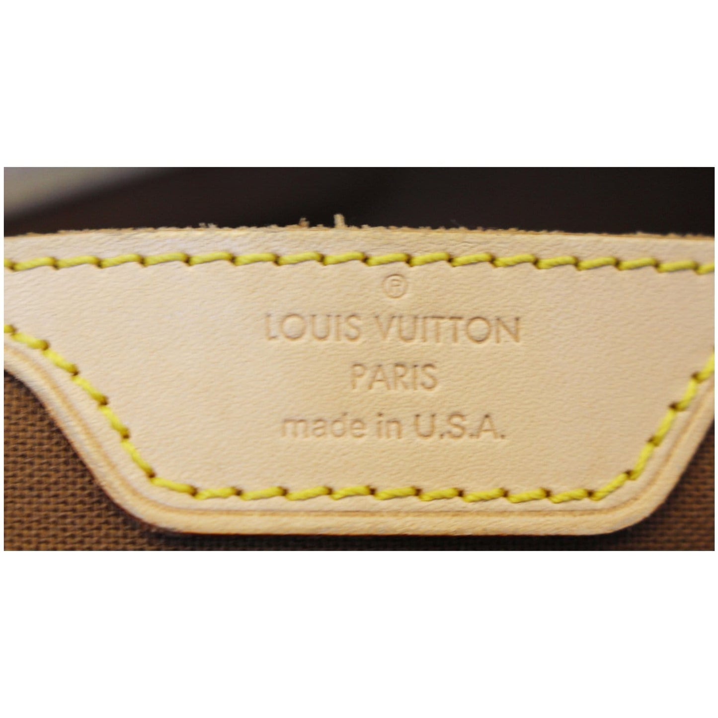 Louis Vuitton Cabas Mezzo Monogram Canvas Tote Bag