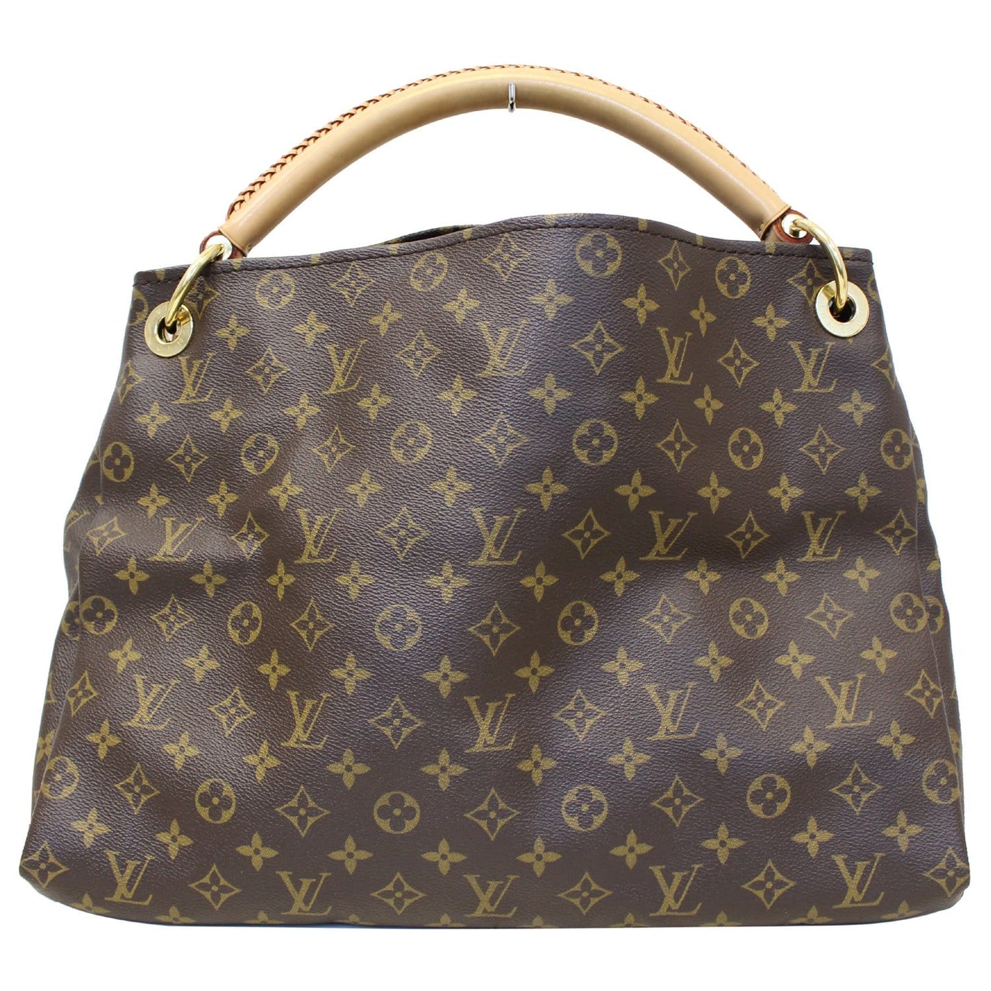 LOUIS VUITTON Artsy MM Monogram Canvas Hobo Brown Shoulder Bag