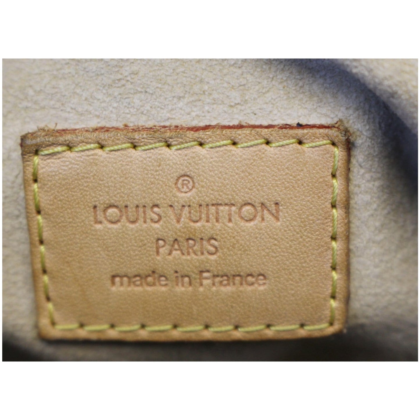 LOUIS VUITTON Artsy MM Monogram Canvas Shoulder Bag Brown
