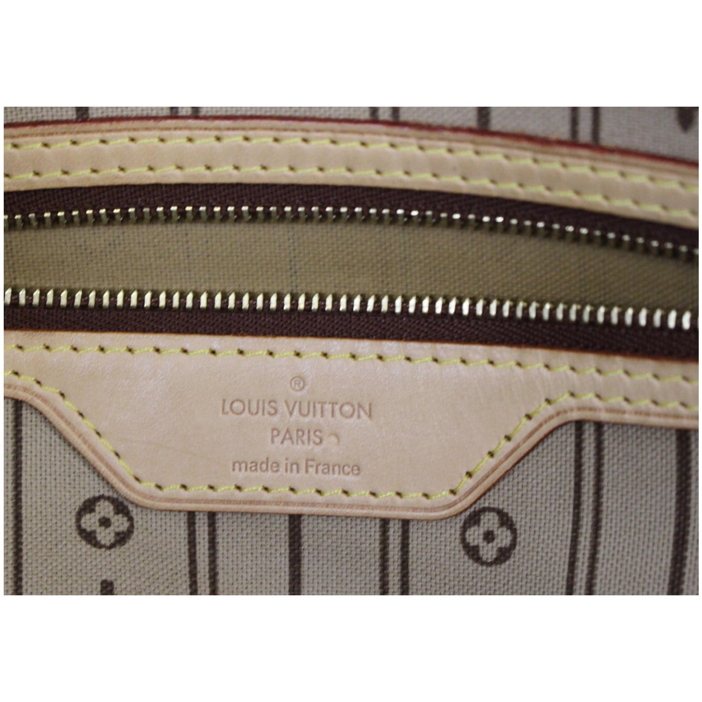LOUIS VUITTON Neverfull GM Monogram Canvas Tote Shoulder Bag Brown