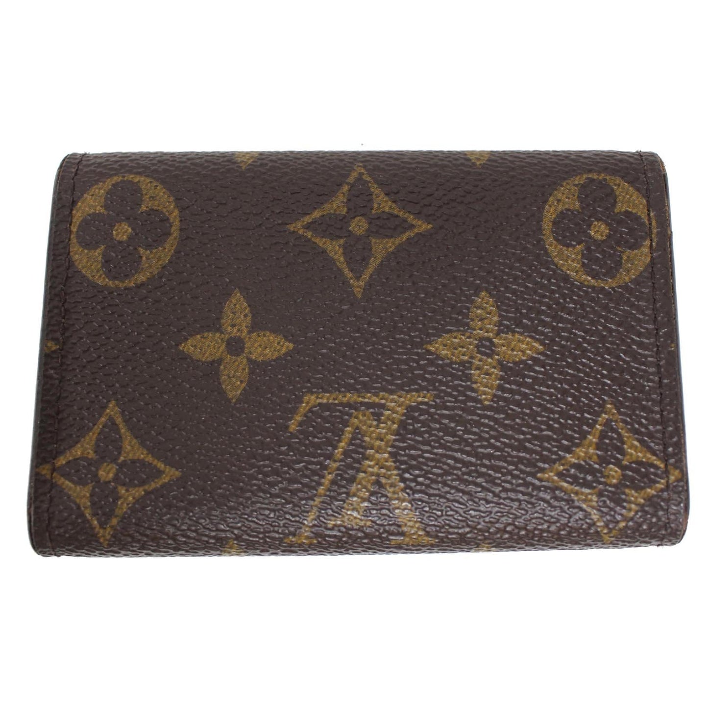 LOUIS VUITTON Monogram Canvas 6 Key Holder Brown