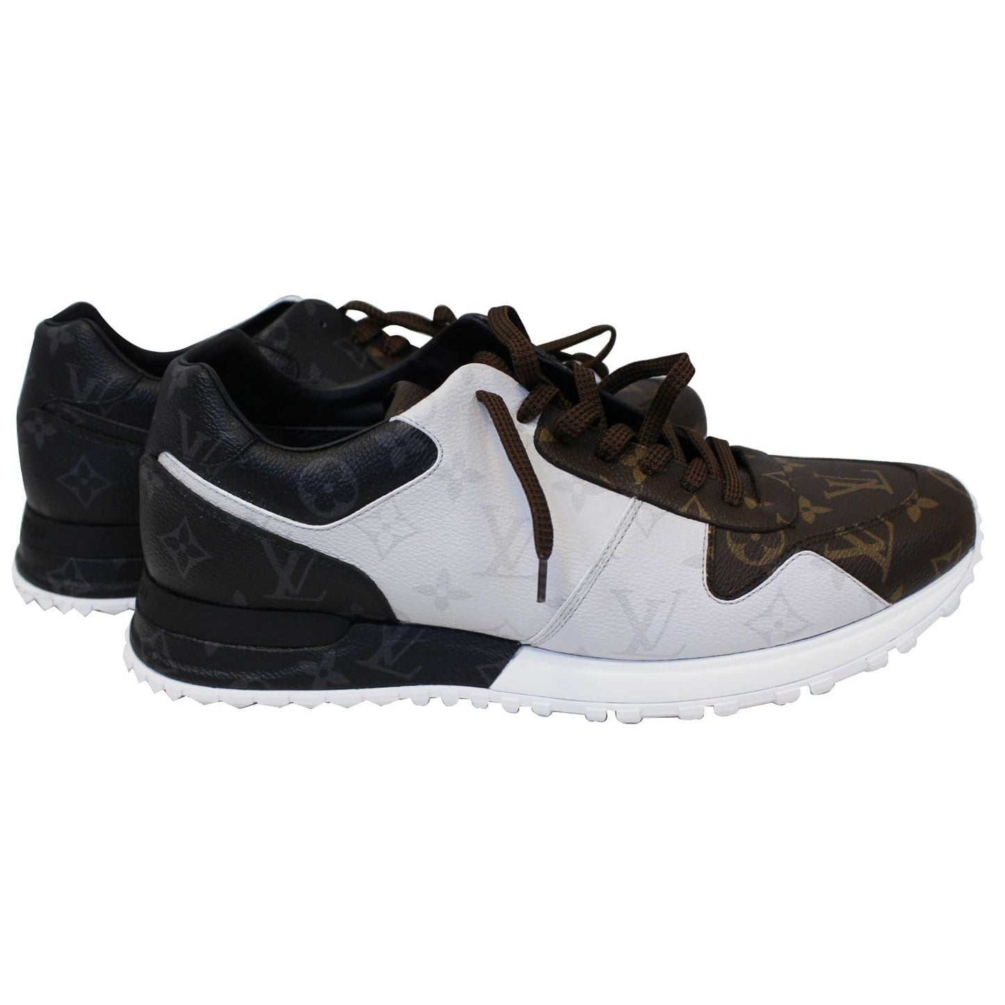 LOUIS VUITTON Runaway Monogram Sneakers Tri-Color US 10