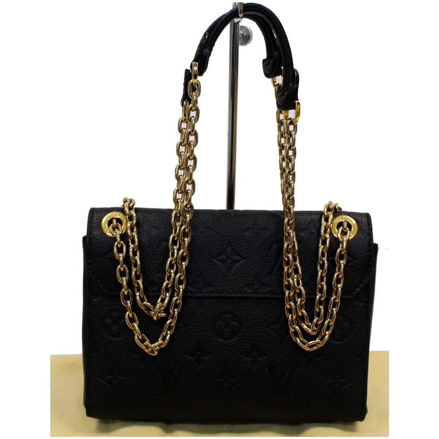 LOUIS VUITTON Vavin BB Monogram Empreinte Shoulder Bag Black