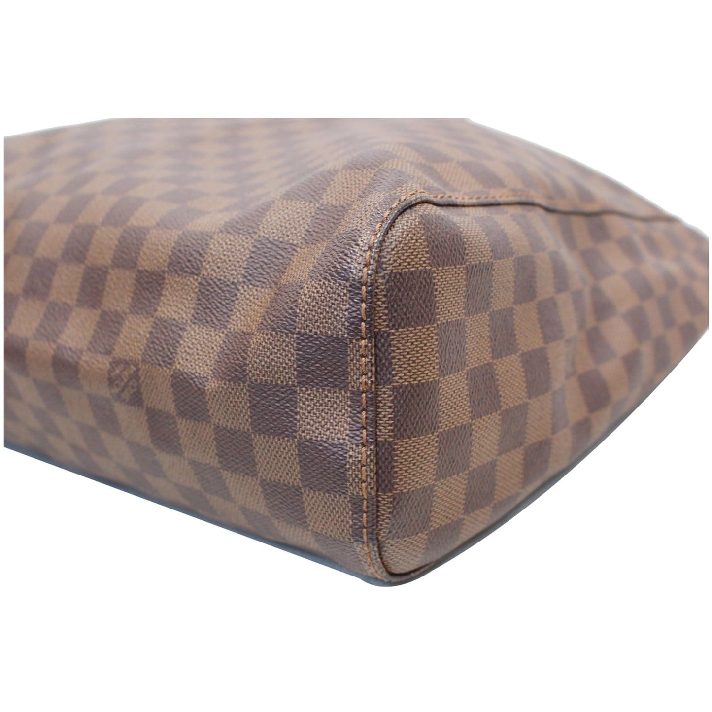 LOUIS VUITTON Portobello GM Damier Ebene Shoulder Bag Brown