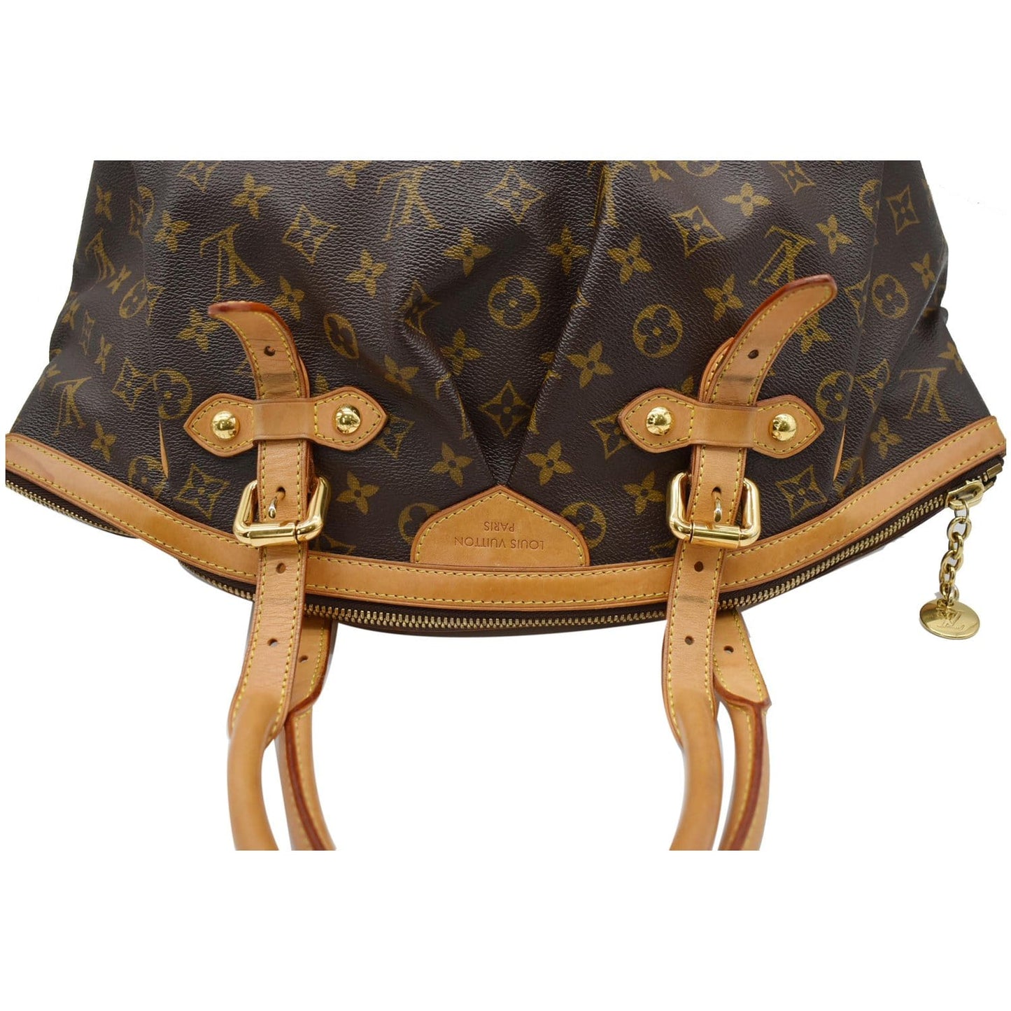 LOUIS VUITTON Tivoli GM Monogram Canvas Shoulder Bag Brown - 15% OFF