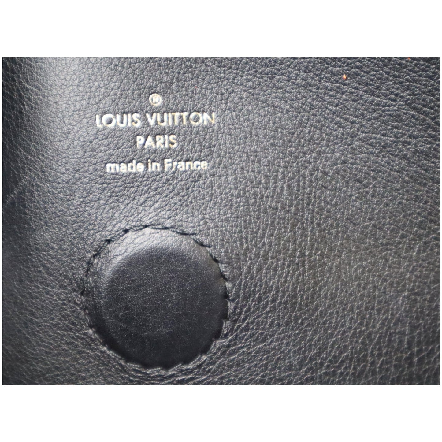 LOUIS VUITTON Tuileries Monogram Canvas Hobo Bag Black