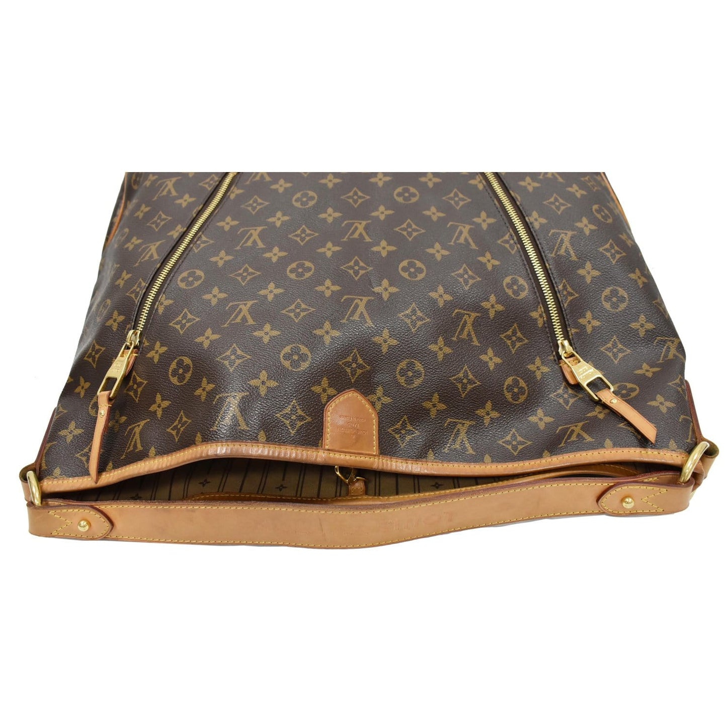 LOUIS VUITTON Delightful GM Monogram Canvas Shoulder Bag Brown