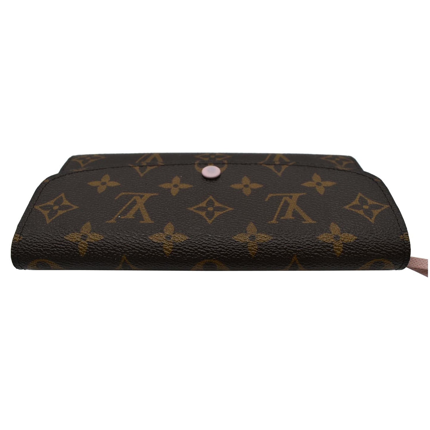 LOUIS VUITTON Emilie Monogram Canvas Wallet Rose Ballerine