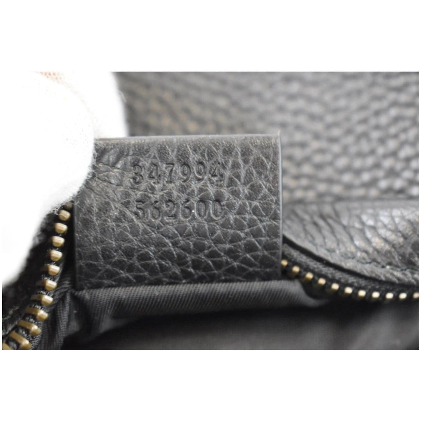 GUCCI Soho Disco Small Leather Crossbody Bag Black 347994