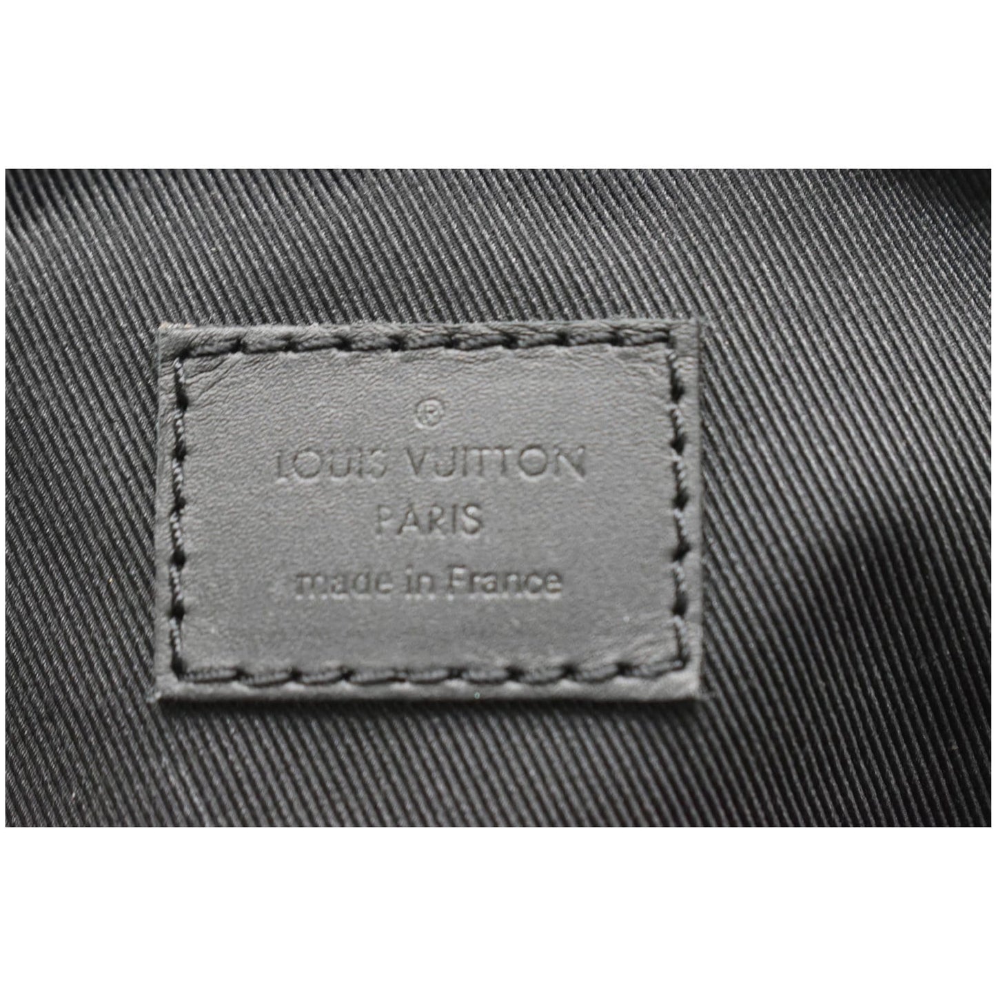 LOUIS VUITTON Michael Damier Infini Leather Backpack Bag Black
