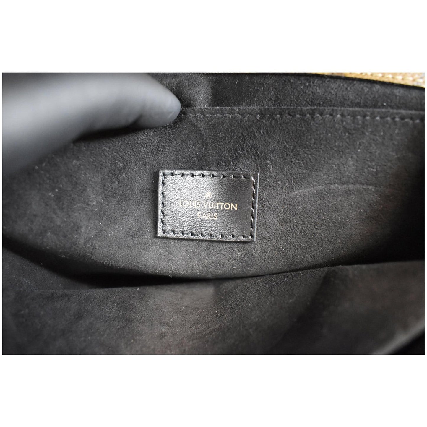LOUIS VUITTON Metis Pochette Reverse Monogram Canvas Crossbody Bag Brown