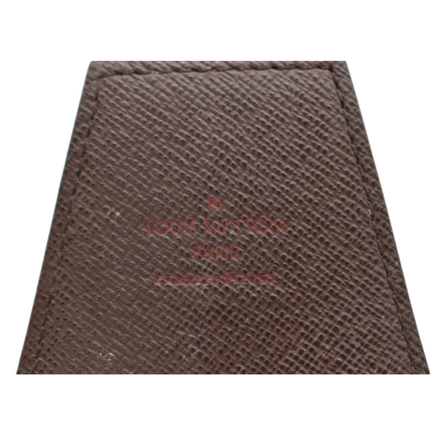 LOUIS VUITTON Etui Damier Ebene Cigarette Case Brown