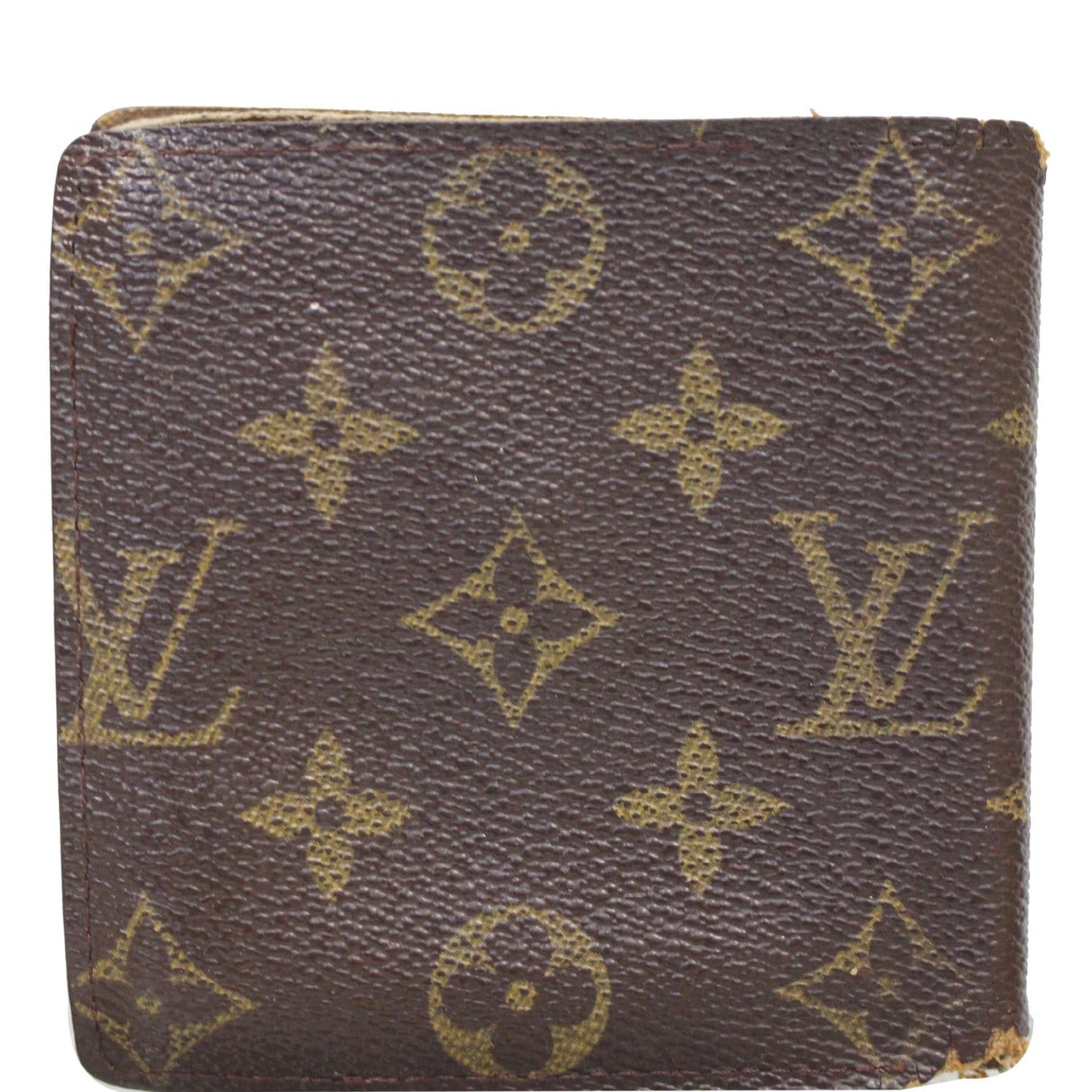 LOUIS VUITTON Multiple Monogram Canvas Wallet Brown