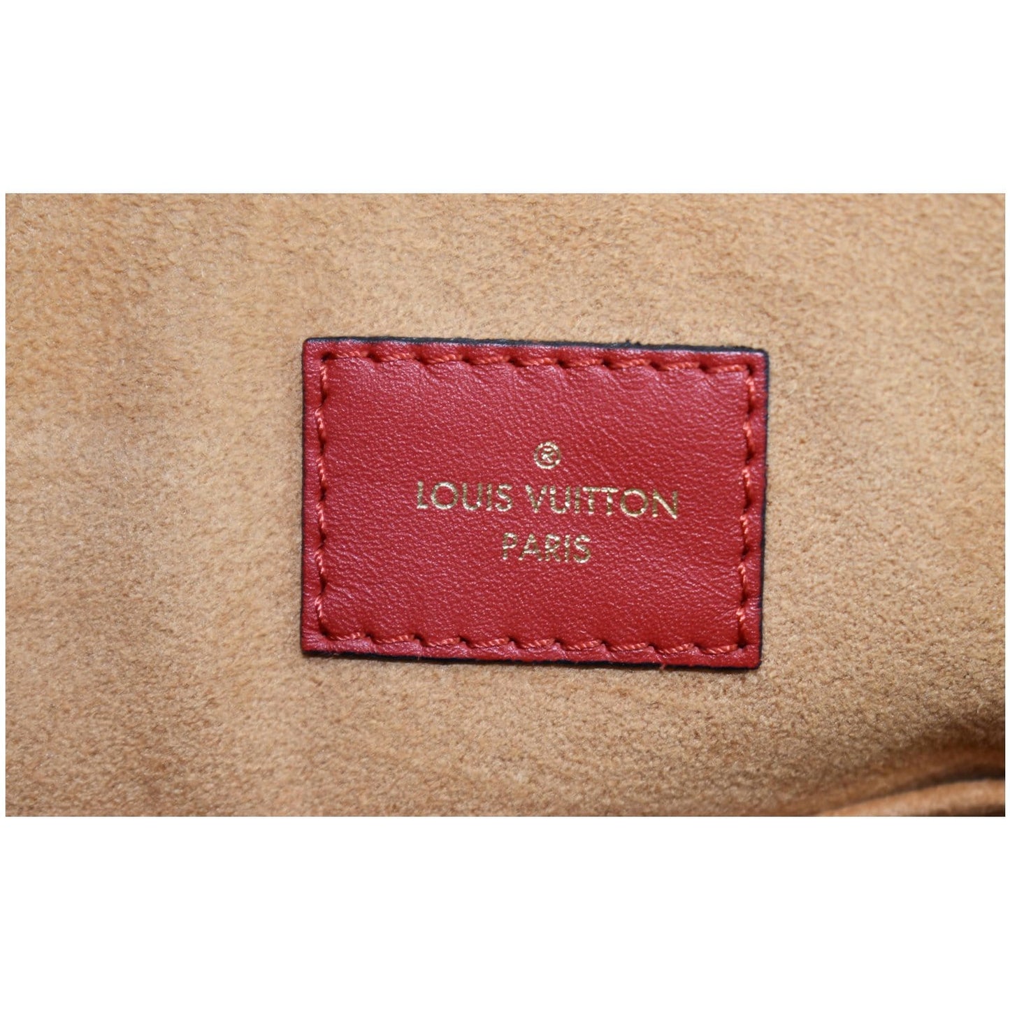 LOUIS VUITTON Tuileries Monogram Canvas Tote Shoulder Bag Brown