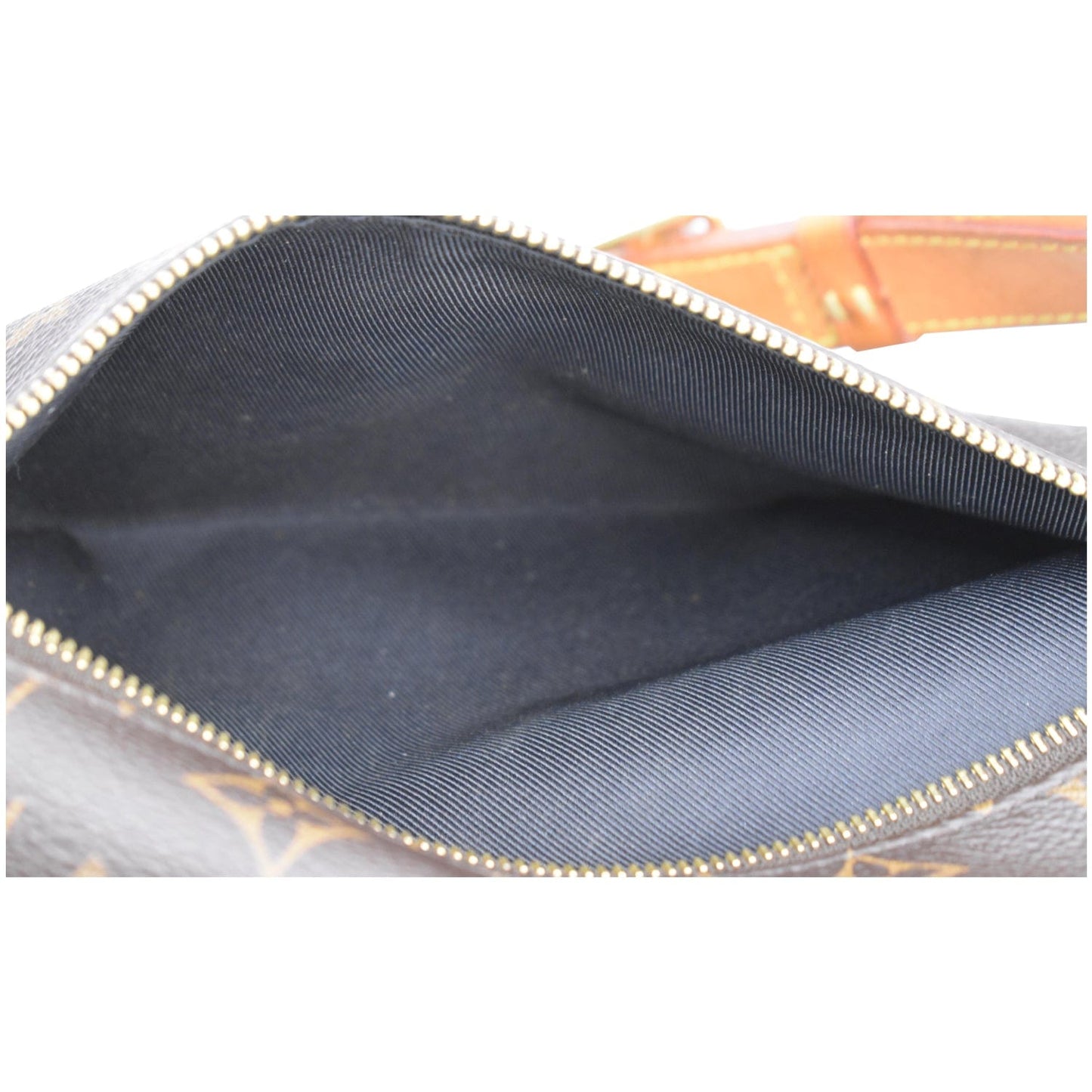 LOUIS VUITTON Monogram Canvas Bumbag Bag Brown