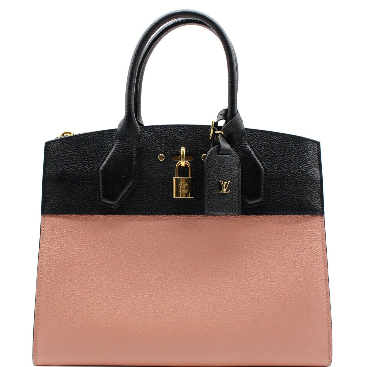 LOUIS VUITTON City Steamer MM Leather Shoulder Bag Magnolia - 25% OFF