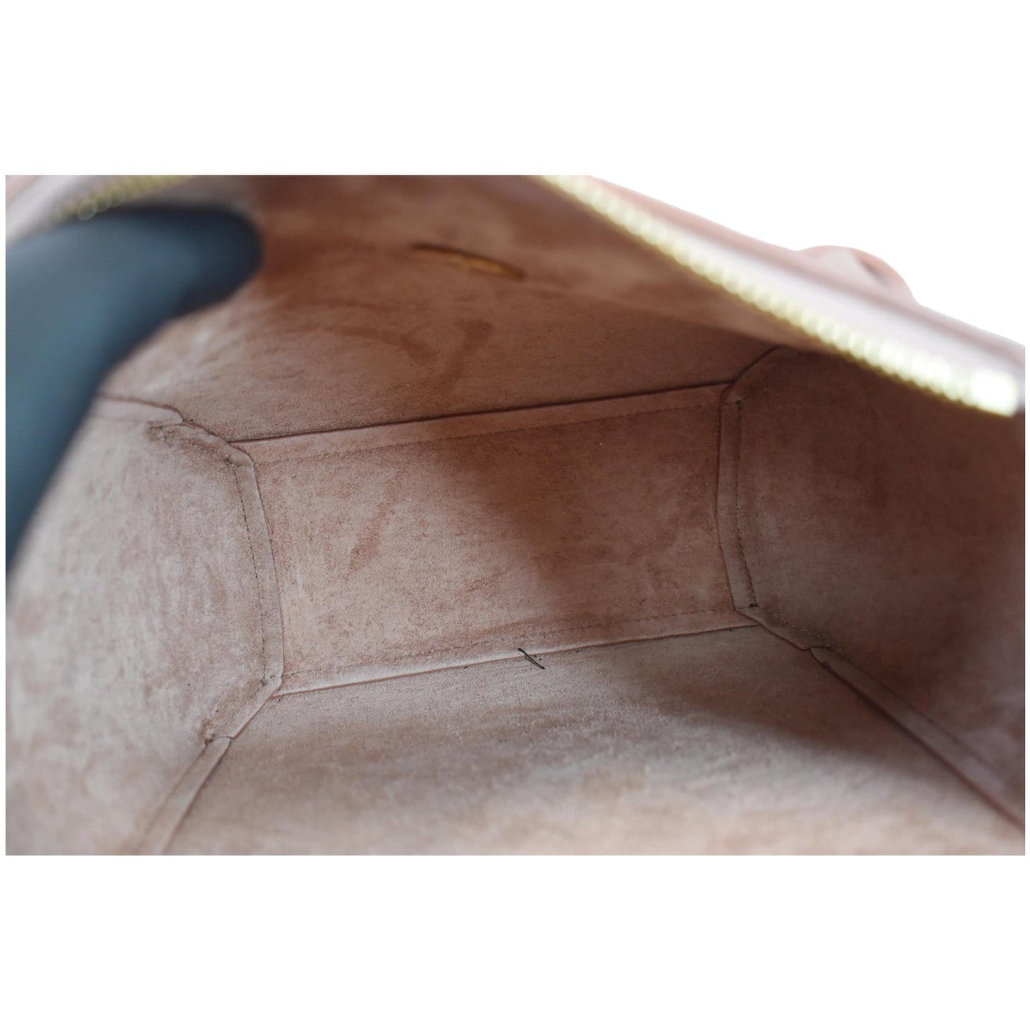 CELINE Nano Belt Grained Calfskin 2Way Shoulder Bag Light Pink