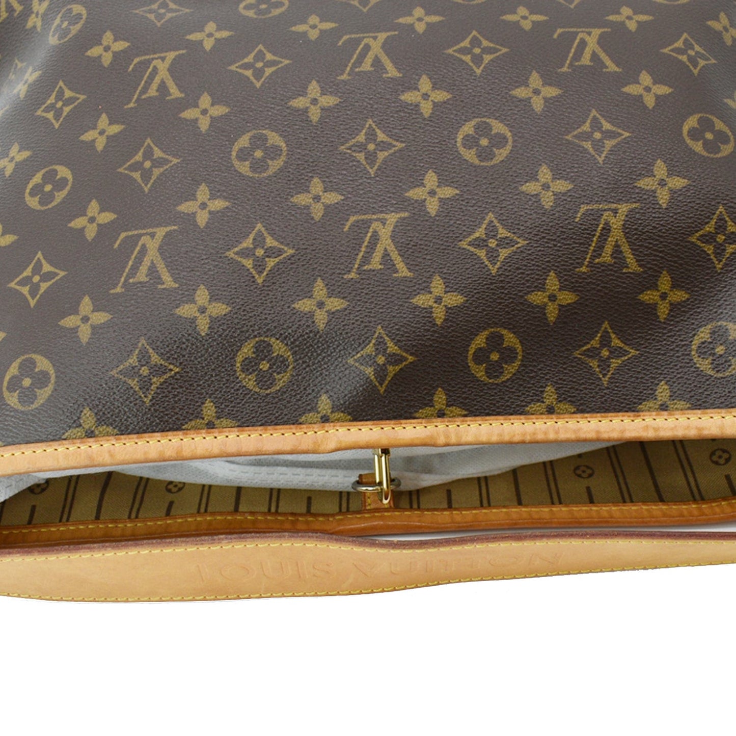 LOUIS VUITTON Delightful PM Monogram Canvas Shoulder Bag Brown