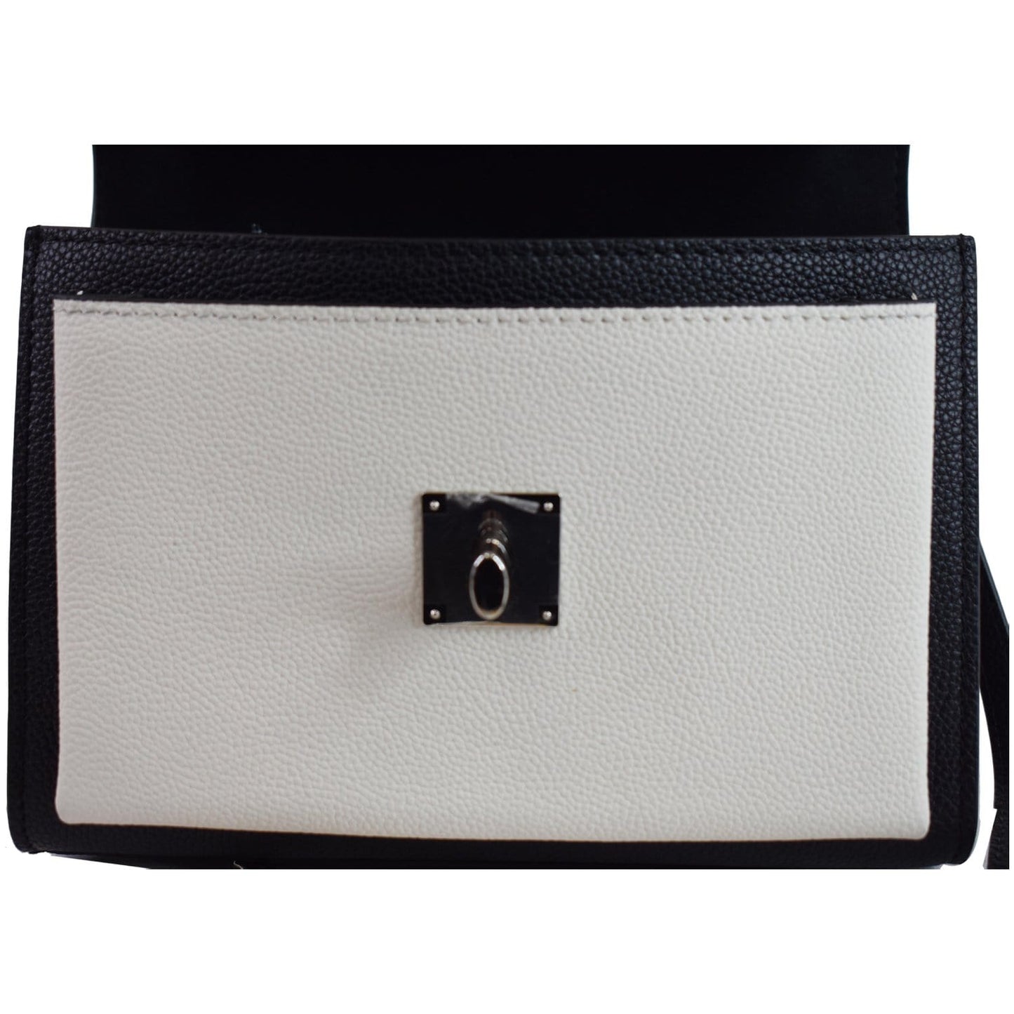LOUIS VUITTON MyLockme BB Leather Crossbody Bag Black