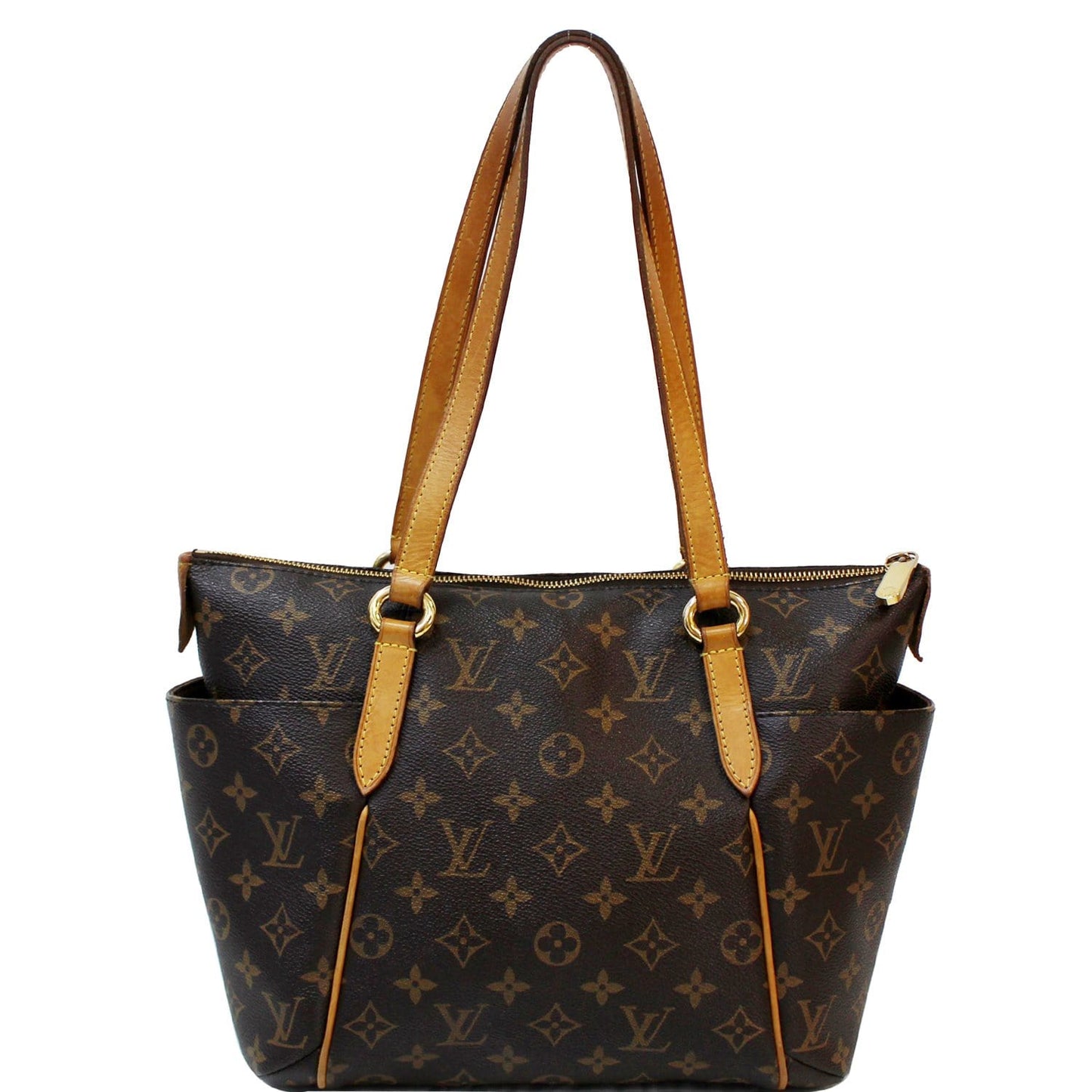 LOUIS VUITTON Totally PM Monogram Canvas Shoulder Bag Brown