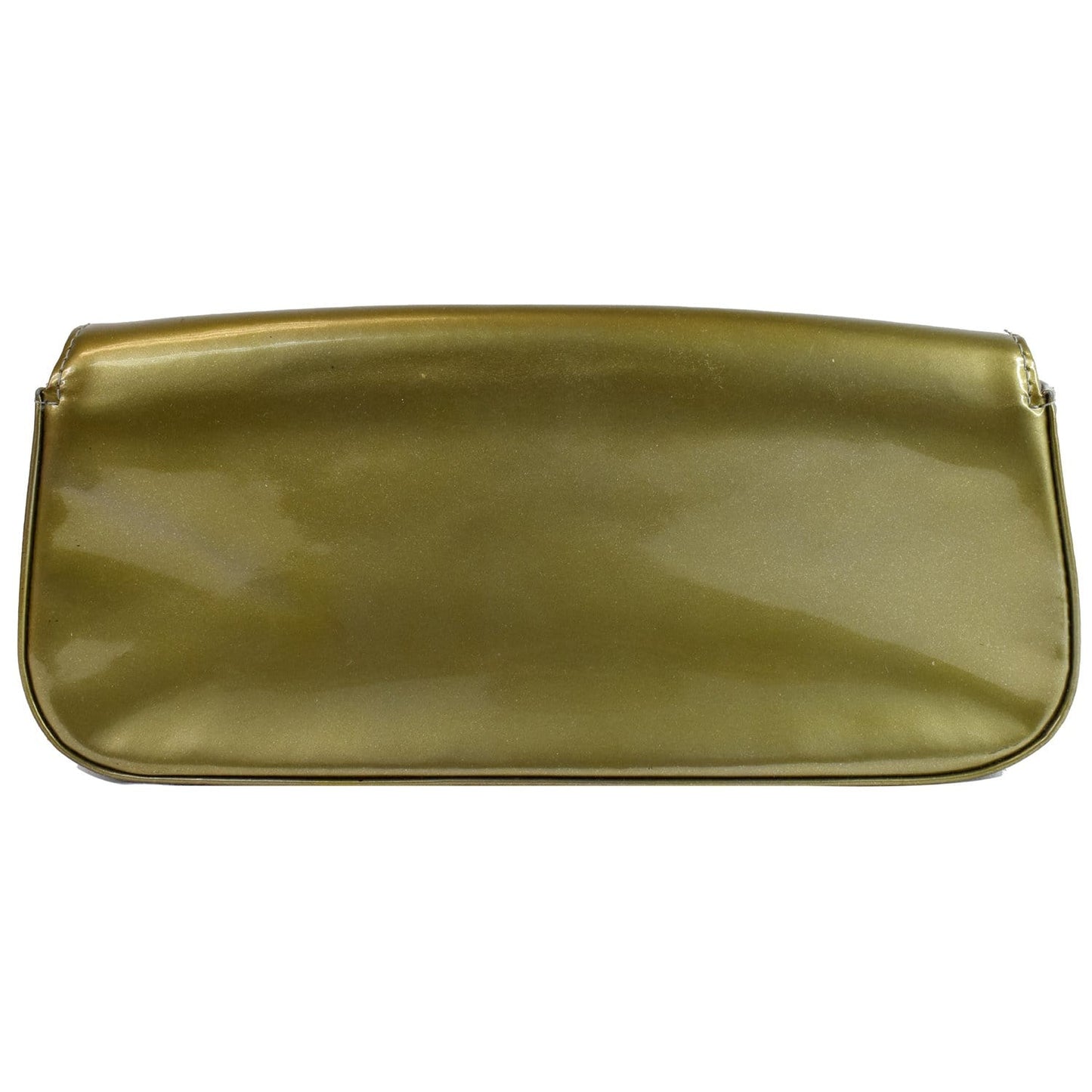 LOUIS VUITTON Sobe Pochette Vernis Leather Clutch Bag Khaki Green - Last Call