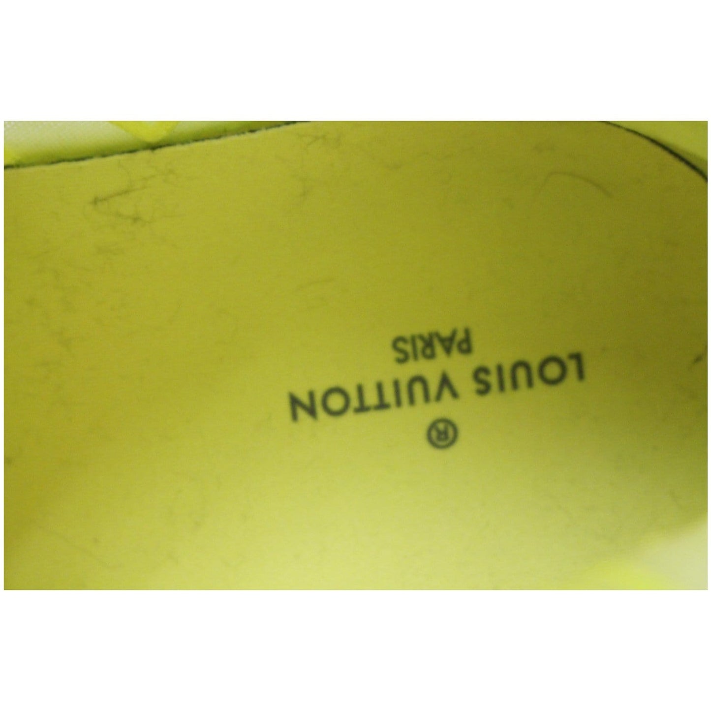 LOUIS VUITTON Tattoo Monogram High Top Sneaker Boot Yellow