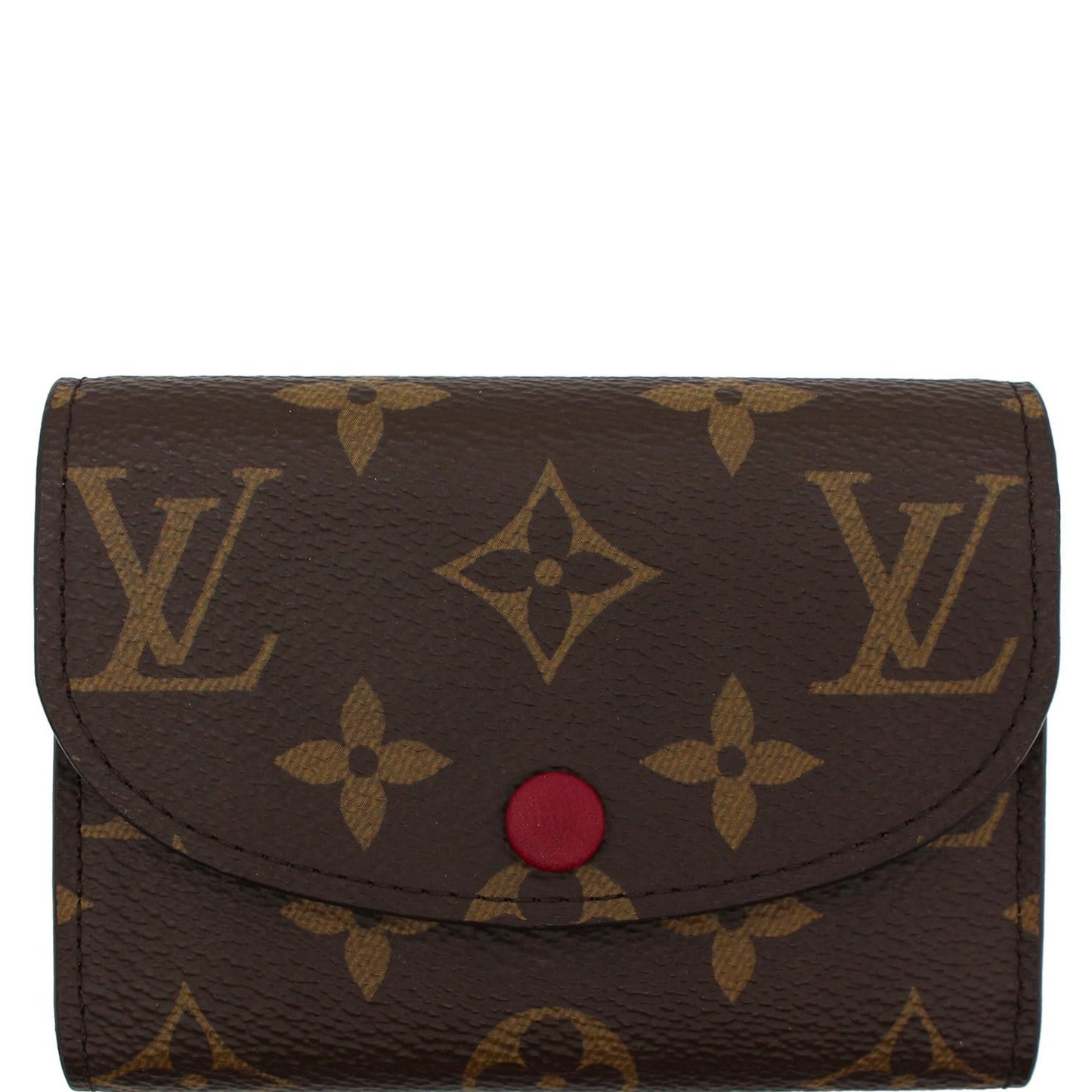 LOUIS VUITTON Rosalie Monogram Canvas Coin Purse Fuchsia