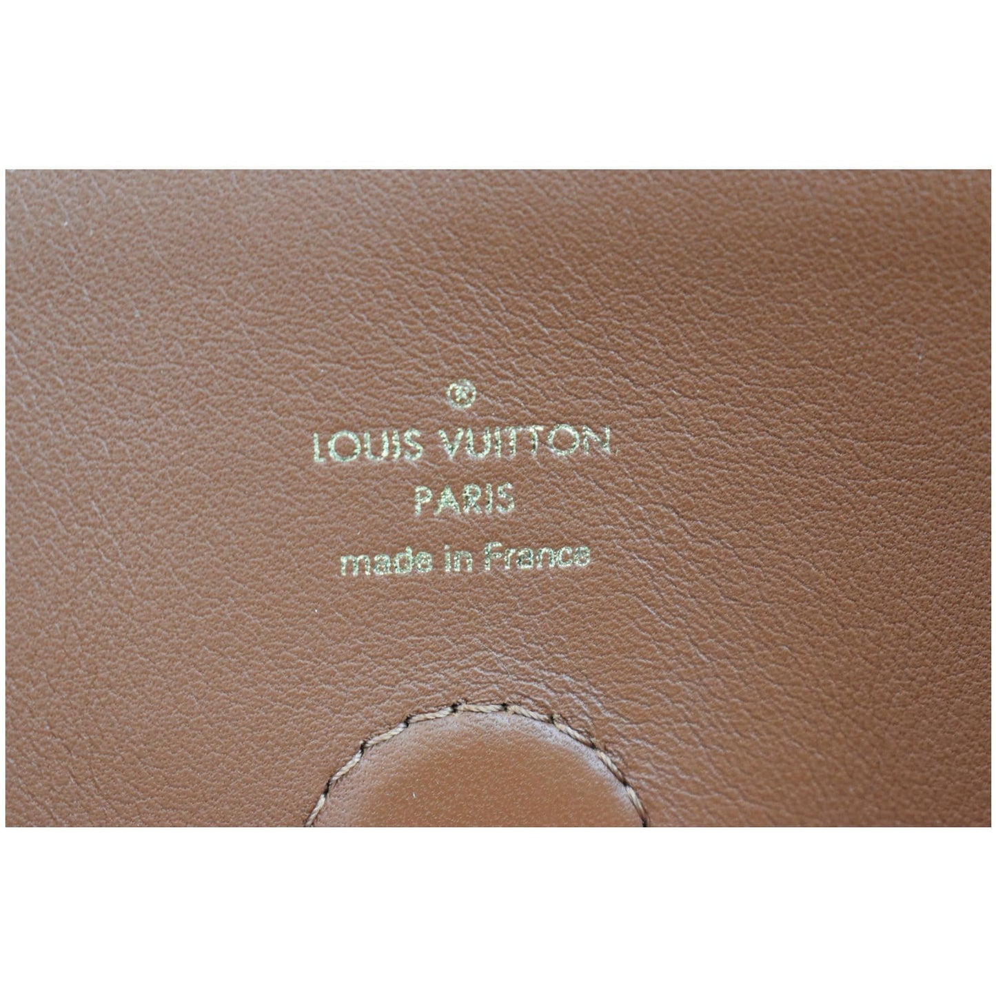 LOUIS VUITTON Tuileries Monogram Canvas Hobo Bag Caramel