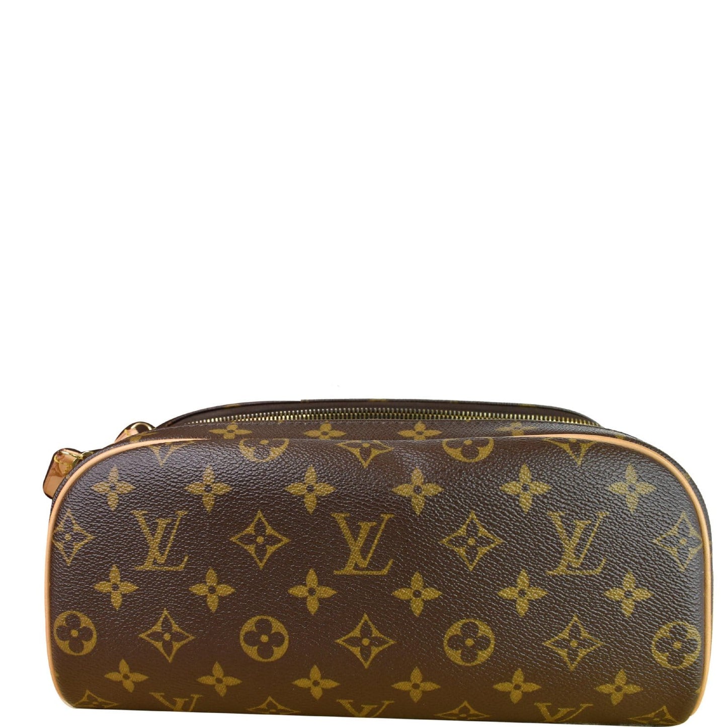 LOUIS VUITTON Monogram Canvas King Size Toiletry Bag Brown