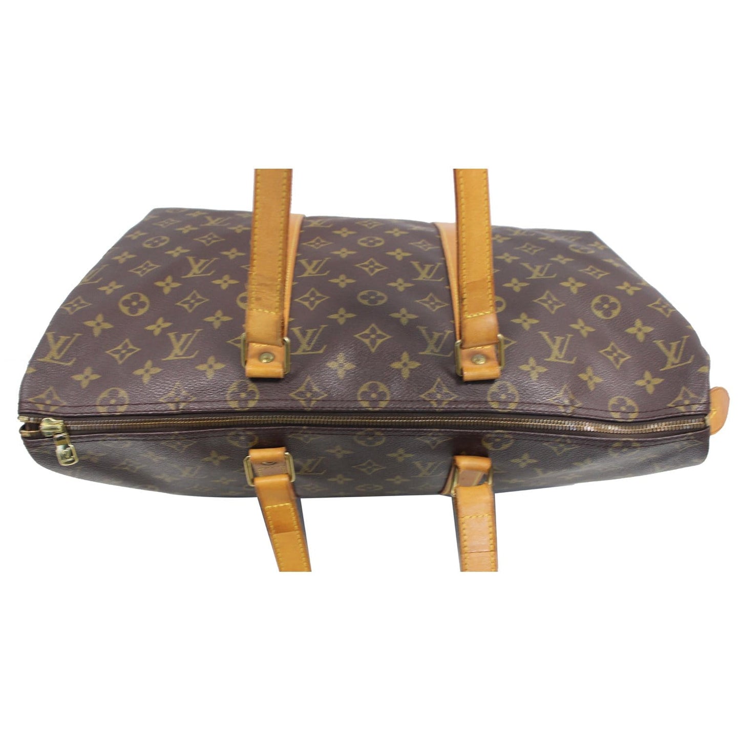 LOUIS VUITTON Sac Flanerie 45 Monogram Canvas Shoulder Bag Brown