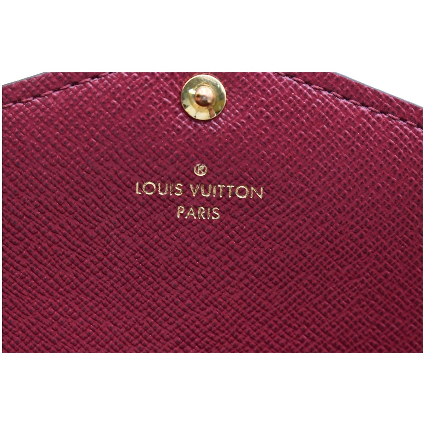 LOUIS VUITTON Monogram Canvas Sarah Wallet Brown