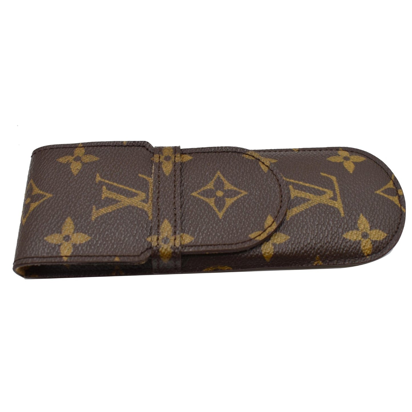 LOUIS VUITTON Etui Lunettes Rabat Monogram Canvas Glasses Case Brown - 25% OFF