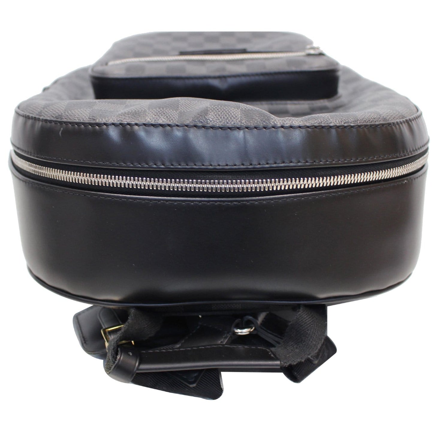 LOUIS VUITTON Josh Damier Graphite Backpack Bag Black