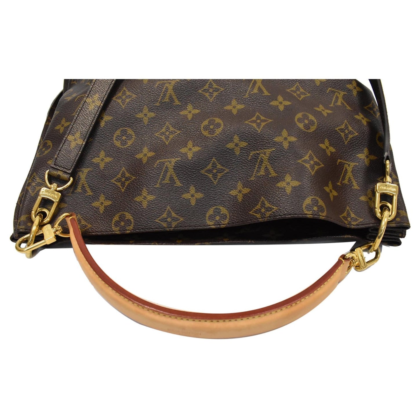 LOUIS VUITTON Metis Hobo Monogram Canvas Shoulder Bag Brown