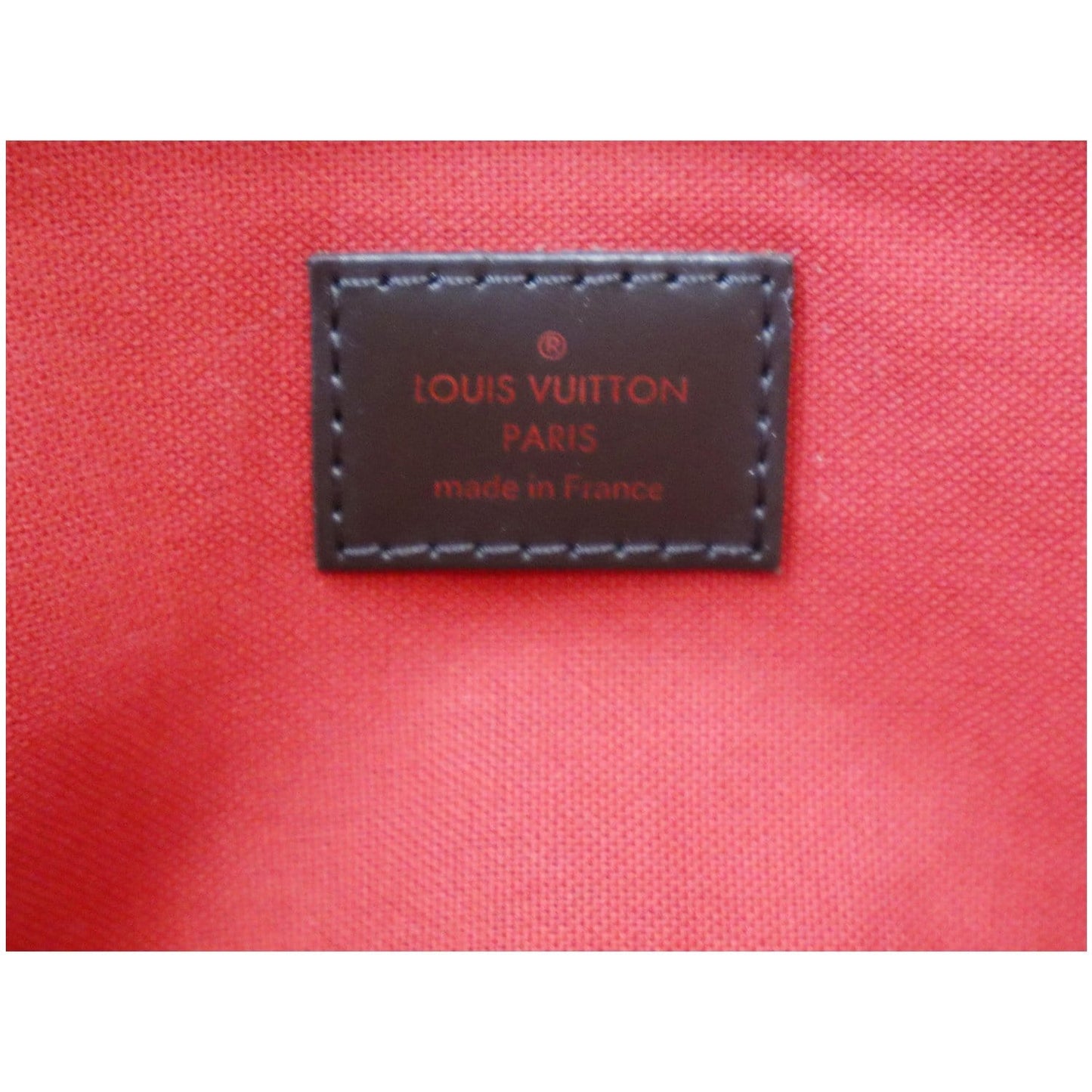 LOUIS VUITTON Bloomsbury GM Damier Ebene Shoulder Crossbody Bag Brown