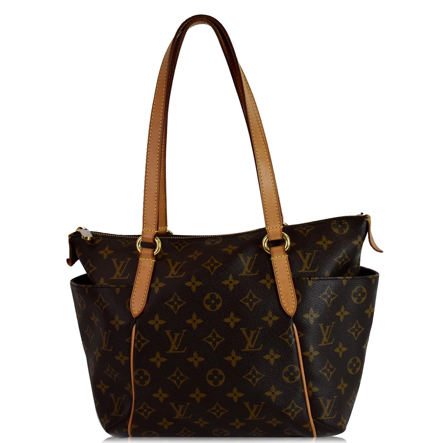 LOUIS VUITTON Totally PM Monogram Canvas Shoulder Bag Brown