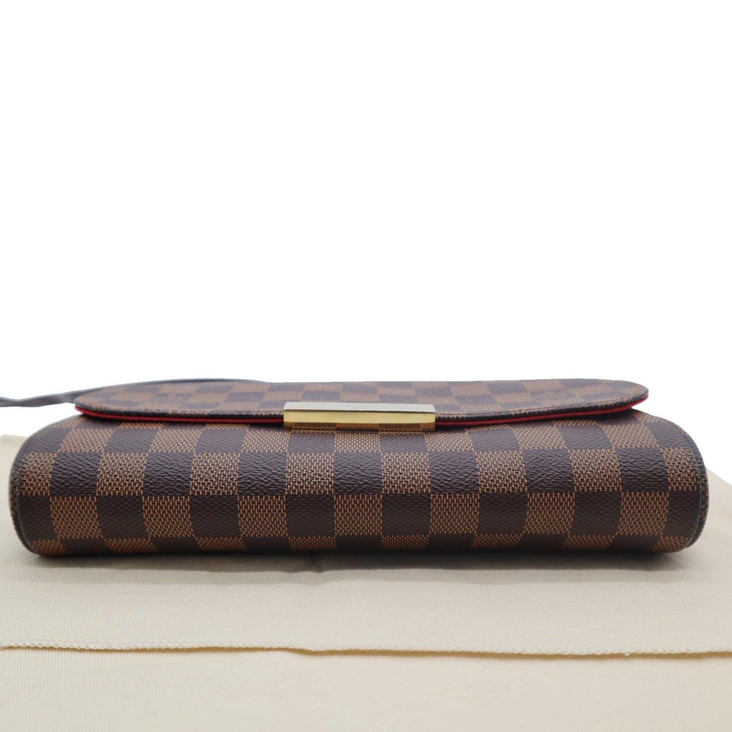LOUIS VUITTON  Favorite PM Damier Ebene Crossbody Bag Brown