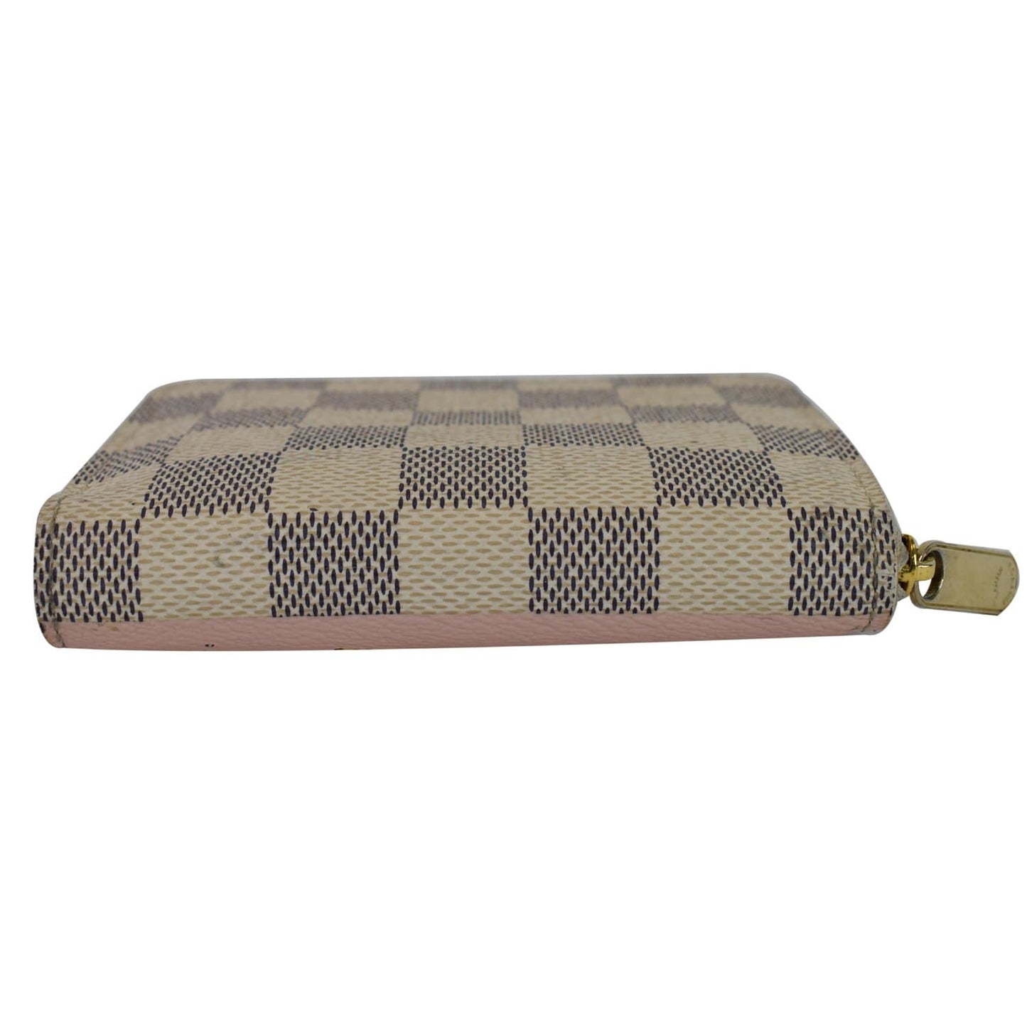 LOUIS VUITTON Birds Zippy Damier Azur Coin Purse White - Final Sale