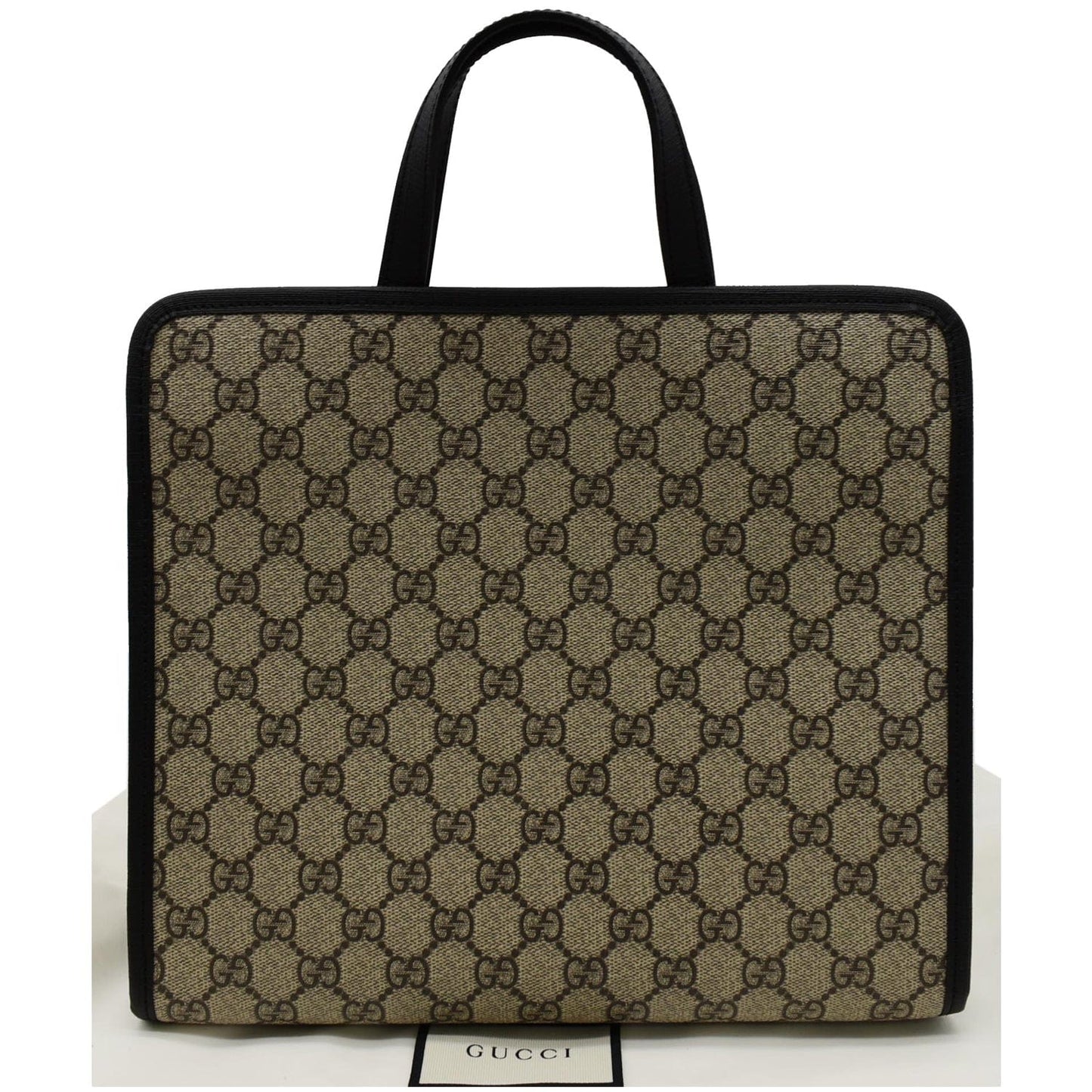 GUCCI Children’s Cat Printed GG Canvas Tote Bag Beige 645290